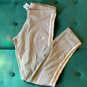 Grey Adidas leggings